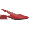 image:imageNaturalizer Womens Ginger Snip Toe Slingbacks PumpRed Faux Leather