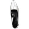 image:imageNaturalizer Womens Ginger Snip Toe Slingbacks PumpSilver Metallic