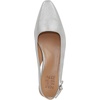 image:imageNaturalizer Womens Ginger Snip Toe Slingbacks PumpSilver Textured Metallic