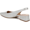 image:imageNaturalizer Womens Ginger Snip Toe Slingbacks PumpSilver Textured Metallic