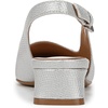 image:imageNaturalizer Womens Ginger Snip Toe Slingbacks PumpSilver Textured Metallic