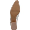 image:imageNaturalizer Womens Ginger Snip Toe Slingbacks PumpSilver Textured Metallic