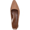image:imageNaturalizer Womens Ginger Snip Toe Slingbacks PumpWalnut Brown Faux Raffia