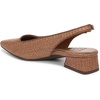 image:imageNaturalizer Womens Ginger Snip Toe Slingbacks PumpWalnut Brown Faux Raffia