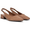image:imageNaturalizer Womens Ginger Snip Toe Slingbacks PumpWalnut Brown Faux Raffia