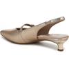 image:imageNaturalizer Womens Grayson PumpLight Champagne Metallic Snake