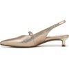 image:imageNaturalizer Womens Grayson PumpLight Champagne Metallic Snake
