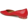 image:imageNaturalizer Womens Havana Pointed Toe Slip On Dress Ballet FlatCrantini Red Leather