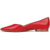 image:imageNaturalizer Womens Havana Pointed Toe Slip On Dress Ballet FlatCrantini Red Leather