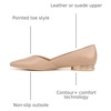 image:imageNaturalizer Womens Havana Pointed Toe Slip On Dress Ballet FlatCrme Brulee Leather