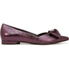 image:imageNaturalizer Womens Havana Pointed Toe Slip On Dress Ballet FlatDeep Plum Purple Bow