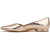 image:imageNaturalizer Womens Havana Pointed Toe Slip On Dress Ballet FlatRose Gold Leather