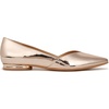 image:imageNaturalizer Womens Havana Pointed Toe Slip On Dress Ballet FlatRose Gold Leather