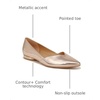 image:imageNaturalizer Womens Havana Pointed Toe Slip On Dress Ballet FlatRose Gold Leather