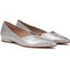 image:imageNaturalizer Womens Havana Pointed Toe Slip On Dress Ballet FlatSilver Snake Print Leather