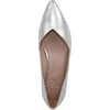 image:imageNaturalizer Womens Havana Pointed Toe Slip On Dress Ballet FlatSilver Snake Print Leather