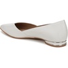 image:imageNaturalizer Womens Havana Pointed Toe Slip On Dress Ballet FlatWarm White Snake Print Leather