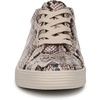 image:imageNaturalizer Womens Neela Lace Up SneakerBeige Snake Print