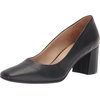 image:imageNaturalizer Womens Warner Square Toe Block Heel PumpBlack Smooth