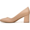 image:imageNaturalizer Womens Warner Square Toe Block Heel PumpCrme Brulee Beige