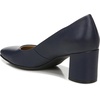 image:imageNaturalizer Womens Warner Square Toe Block Heel PumpFrench Navy Blue