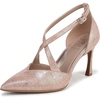 Pink Metallic Leather