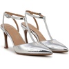 Silver Faux Leather