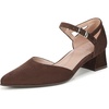 Chocolate Brown Suede