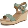 Green Multi Faux Raffia