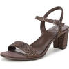 Chocolate Brown Satin