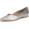 Silver Snake Print Leather