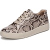 image:imageNaturalizer Womens Neela Lace Up SneakerBeige Snake Print