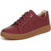 Cranberry/Tan Bottom