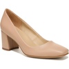 image:imageNaturalizer Womens Warner Square Toe Block Heel PumpCrme Brulee Beige