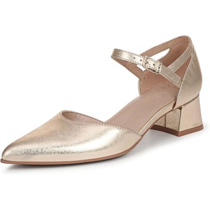 image:imageNaturalizer MaddoxChampagne Metallic Leather