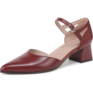 image:imageNaturalizer MaddoxCranberry Red Leather