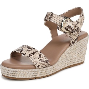 image:imageNaturalizer Stella4 Strappy SandalsBeige Snake Print Leather