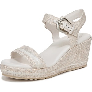 image:imageNaturalizer Stella4 Strappy SandalsEggshell Beige Raffia