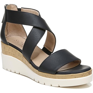 image:imageNaturalizer Women Goodtimes Casual Ankle Straps Wedge SandalBlack Synthetic