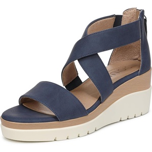 image:imageNaturalizer Women Goodtimes Casual Ankle Straps Wedge SandalDark Blue