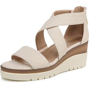 image:imageNaturalizer Women Goodtimes Casual Ankle Straps Wedge SandalLight Sand Tan