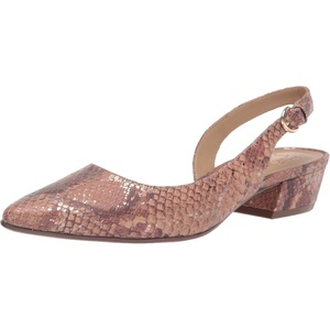 image:imageNaturalizer Womens Banks Slingback PumpTan Metallic Snake
