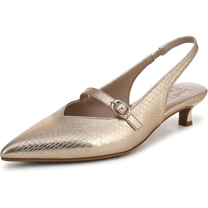 image:imageNaturalizer Womens Grayson PumpLight Champagne Metallic Snake