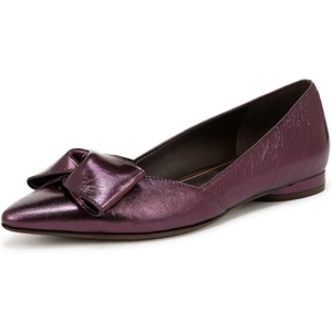 image:imageNaturalizer Womens Havana Pointed Toe Slip On Dress Ballet FlatDeep Plum Purple Bow