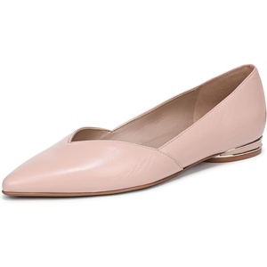 image:imageNaturalizer Womens Havana Pointed Toe Slip On Dress Ballet FlatPink Blush Crinkled Leather