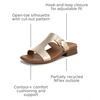 image:imageNaturalizer BeachChampagne Metallic Leather