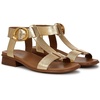 image:imageNaturalizer Brandy SandalsDark Gold Metallic