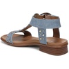 image:imageNaturalizer Brandy SandalsDenim Blue Studded Nubuck