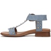 image:imageNaturalizer Brandy SandalsDenim Blue Studded Nubuck
