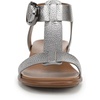image:imageNaturalizer Brandy SandalsSoft Pewter Silver Leather